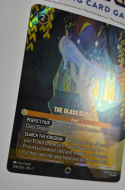 Disney Lorcana Archazia's Island Enchanted The Glass Slipper English Rare - Image 3