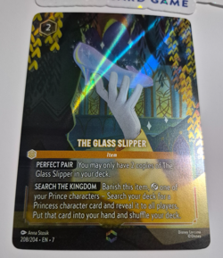 Disney Lorcana Archazia's Island Enchanted The Glass Slipper English Rare - Image 4