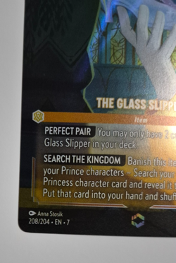 Disney Lorcana Archazia's Island Enchanted The Glass Slipper English Rare - Image 5