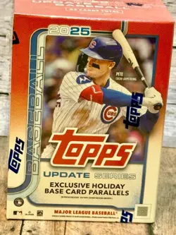 Lot of 4 2025 TOPPS UPDATE SERIES MLB BASEBALL CARDS Blaster Box 84 cards - Image 2