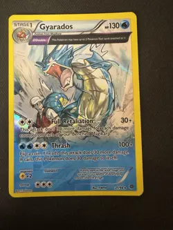 Pokemon TCG XY Ancient Origins Gyarados Holo Card 21/98 NM - Image 1
