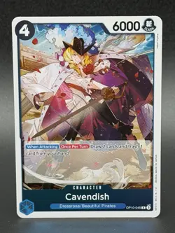 Cavendish OP10-045 R Royal Blood One Piece Card NM Fast Ship - Image 1