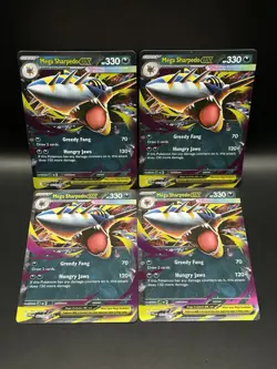Mega Sharpedo ex 061/094 (4x) - Pokemon Phantasmal Flames Cards - NM - Image 1