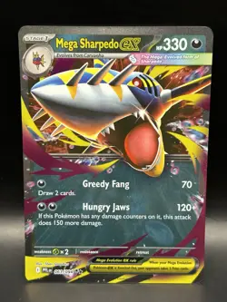 Mega Sharpedo ex 061/094 (4x) - Pokemon Phantasmal Flames Cards - NM - Image 4