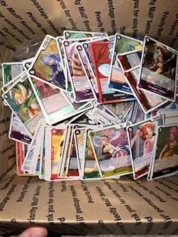 One piece Ultimate Rare, Foil And Base Lot, 500+ Cards, ENG + JP - Image 1