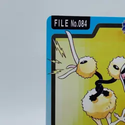 Pokemon Cards Bandai Carddass Doduo File No.084 1997 EX Japanese i727 - Image 2