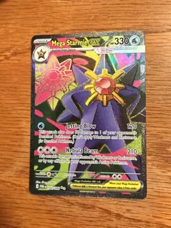 MEGA Starmie EX Perfect Order Pokemon Card Full Art ENGLISH TCG Card 🔥 - Image 1
