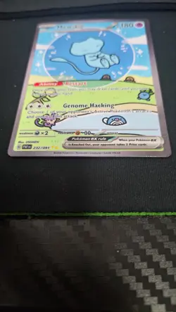 Mew EX 232/091 Special Illustration Rare Paldean Fates Card 2 - Image 3