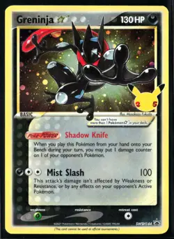 Greninja Star Holo Promo SWSH: Sword & Shield Promo Cards SWSH144 NM - Image 1