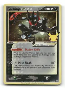 Greninja Star SWSH144 - Sword & Shield Promo - Pokemon Card LP - Image 1
