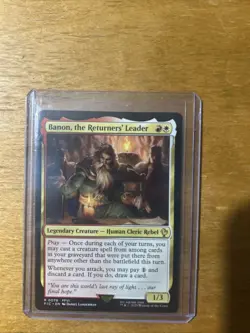 Banon, the Returners' Leader Extended (NM Non-Foil) FIC-0165 Rare MTG - Image 1
