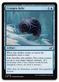 Cryogen Relic #52 (NM) Edge of Eternities EOE Magic MTG - Image 1