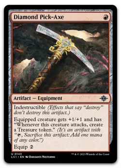 Diamond Pick-Axe #143 (NM) Lost Caverns of Ixalan LCI Magic MTG - Image 1