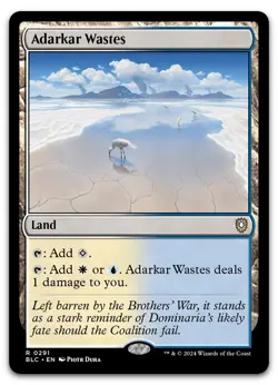 Adarkar Wastes #291 (NM) Bloomburrow BLC Magic MTG - Image 1