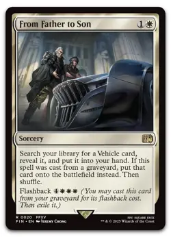 From Father to Son #20 (NM) Final Fantasy FIN Magic MTG - Image 1