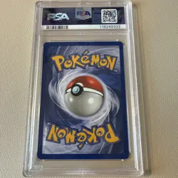 PSA 7 - 1999 Pokemon Fossil HITMONLEE HOLO #7 (9013) - Image 2