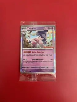 Pokemon Tinkaton 105/193 - Paldea Evolved Holo GameStop Promo (Sealed) - Image 2