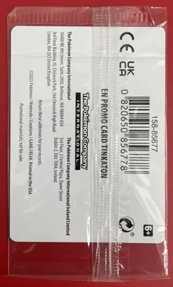 Pokemon Tinkaton 105/193 - Paldea Evolved Holo GameStop Promo (Sealed) - Image 4