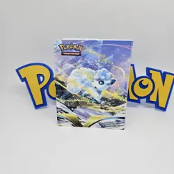 Pokemon TCG Mini Portfolio Binder *No Packs* Lugia Vulpix Silver Tempest Holds60 - Image 3