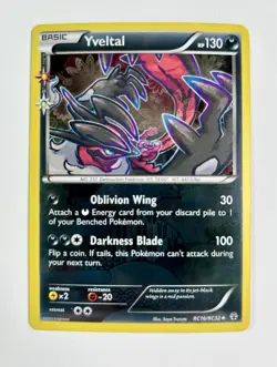 Yveltal 2016 Pokemon Generations : Radiant Collection #RC16/RC32 * Light Play - Image 1