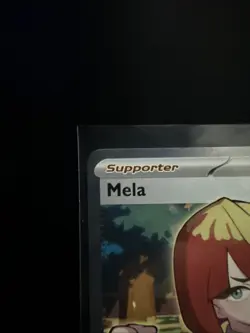 Pokemon TCG Mela 140/131 Prismatic Evolutions Full Art Holo Ultra Rare NM - Image 2