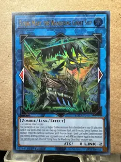 Yugioh Flying Mary, the Wandering Ghost Ship ROTA-EN047 Ultra Rare 1st Ed NM - Image 1