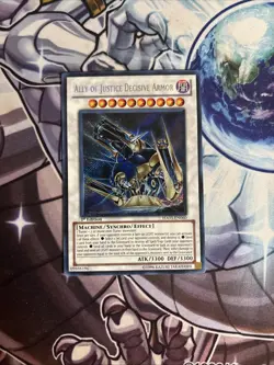 (SRH) Yugioh Ally of Justice Decisive Armor - HA03-EN060 - Secret Rare - 1st VLP - Image 1