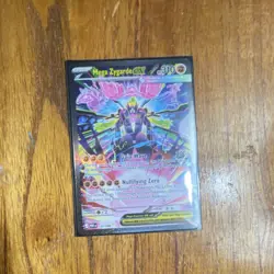 Mega Zygarde EX Perfect Order 120/088 Secret Rare Full Art Holo 310 HP - Image 1
