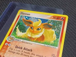 Flareon 002/017 Pokemon POP Series 3 Holo LP FREE SHIPPING - Image 3