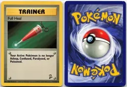 FULL HEAL 82/102 UNCOMMON BASE SET UNLIMITED POKEMON MP - Image 3