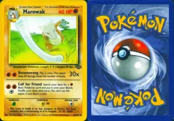 MAROWAK 39/64 UNCOMMON JUNGLE POKEMON UNLIMITED MP - Image 3