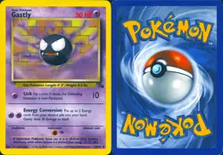GASTLY 33/62 UNCOMMON FOSSIL POKEMON UNLIMITED MP - Image 3