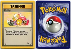 MR. FUJI 58/62 UNCOMMON FOSSIL POKEMON UNLIMITED MP - Image 3