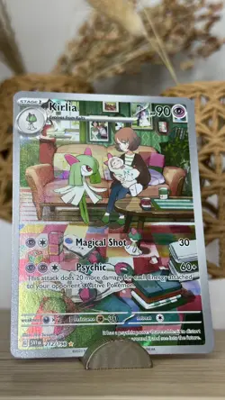 Pokemon TCG -Kirlia Illustration Rare SV01: Scarlet & Violet Base Set 212/198 NM - Image 1