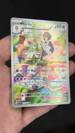 Pokemon TCG -Kirlia Illustration Rare SV01: Scarlet & Violet Base Set 212/198 NM - Image 4