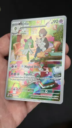 Pokemon TCG -Kirlia Illustration Rare SV01: Scarlet & Violet Base Set 212/198 NM - Image 5