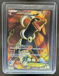 2015 Pokemon XY BREAKthrough Houndoom #153/162 - Image 1