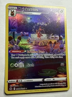 Kricketune GG02/GG70 Crown Zenith: Galarian Gallery Holo Pokemon TCG Near Mint - Image 2