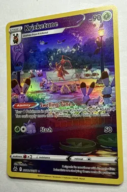 Kricketune GG02/GG70 Crown Zenith: Galarian Gallery Holo Pokemon TCG Near Mint - Image 3
