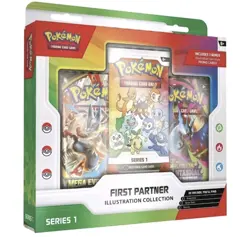 Pokemon TCG First Partner Illustration Collection Series 1 New & Sealed - Image 1