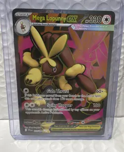 Pokemon Double Rare Full Art Mega Lopunny EX 115/94 NM 🔥 - Image 1