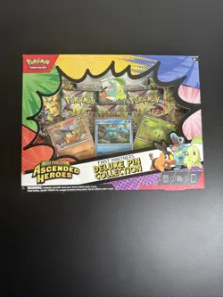 Pokemon Ascended Heroes First Partner Deluxe Pin Collection Sealed New - Image 1