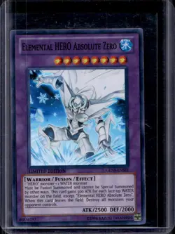 2011 Yu-Gi-Oh Generation Force Special Elemental HERO Absolute Zero #GENF-ENSE1 - Image 1