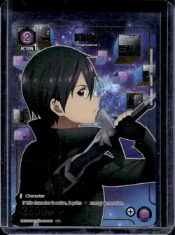 2026 Union Arena Sword Art Online Volume 2 Kirito Uncommon #SAO-2-048 - Image 1