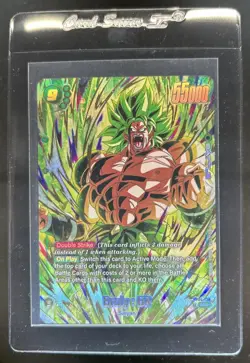 Bandai Dragon Ball Super Fusion World Rivals Clash Broly BR Secret Rare FB06-120 - Image 1