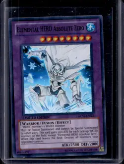 2011 Yu-Gi-Oh Generation Force Special Elemental HERO Absolute Zero #GENF-ENSE1 - Image 1