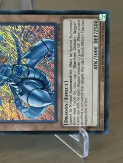 Blue-Eyes Shining Dragon LCKC-EN008 Secret Rare MINT/NM Yugioh Legendary Kaiba - Image 4
