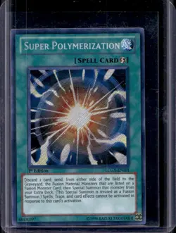 2011 Yu-Gi-Oh Legendary Years Mega Super Polymerization #LCGX-EN101 - Image 1