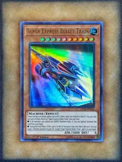 Yugioh Super Express Bullet Train LED4-EN035 Ultra Rare 1st Ed NM - Image 1