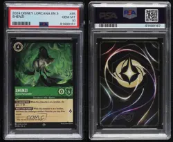 2023 Disney Lorcana - Into The Inklands 3 Shenzi Hyena Pack Leader PSA 10 GEM MT - Image 3